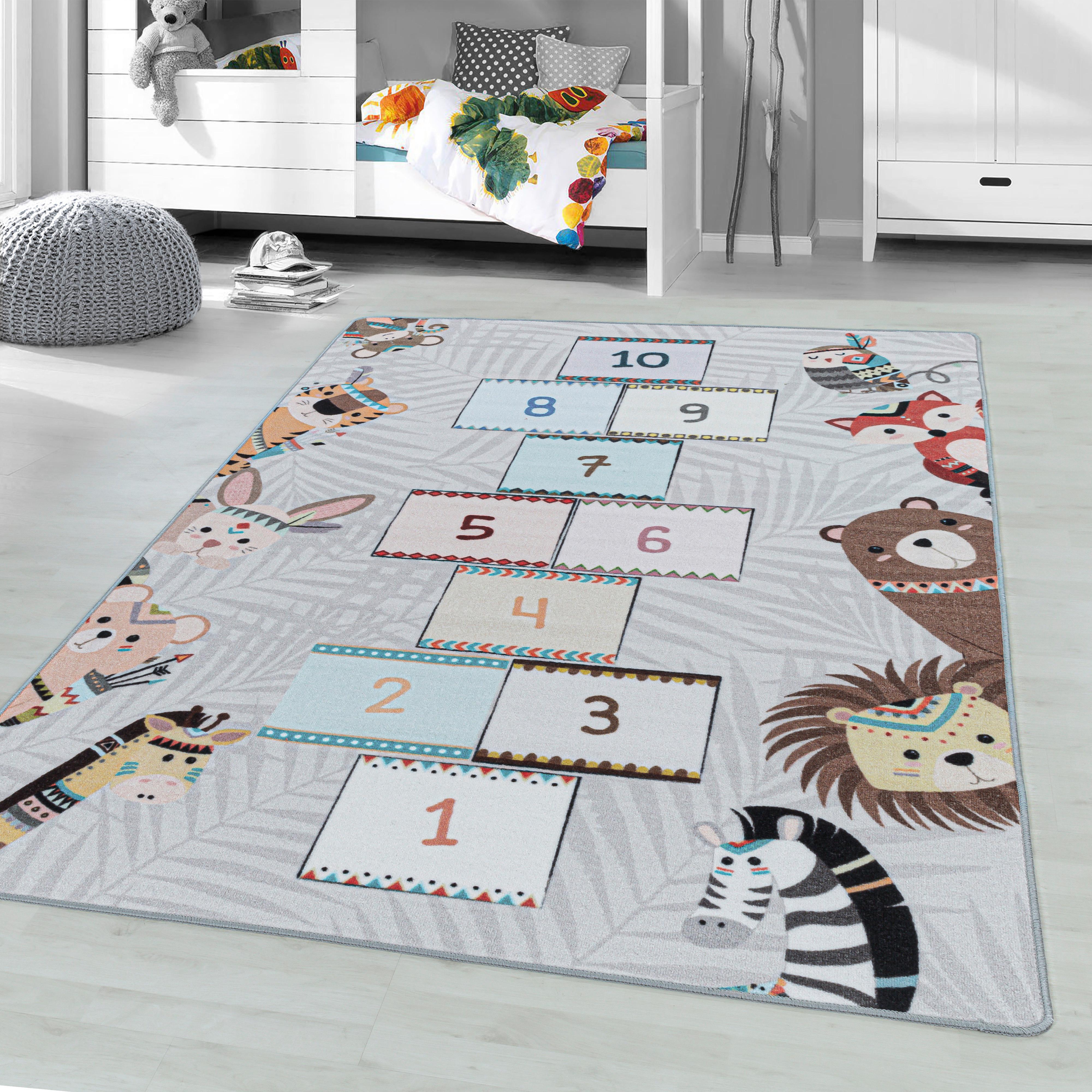 Kinderteppich Play 2903 Grau ca. 160x230cm - Grau, Trend, Textil (160/230cm)
