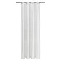 ZASŁONA NA PRZELOTKACH EILEEN - biały, Modern, tkanina (140/245cm) - Bessagi Home