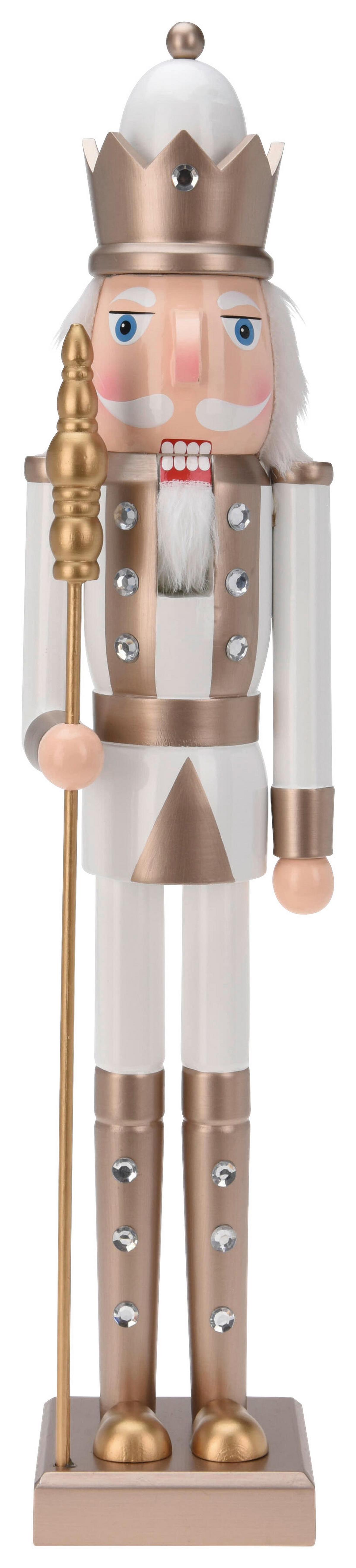 Nussknacker DIN - Goldfarben, Holz (11,2/10/55cm)