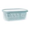 MATBEHÅLLARE AROMA 4L - pastellblå, Klassisk, plast (28,5/20,5/11cm) - Mömax