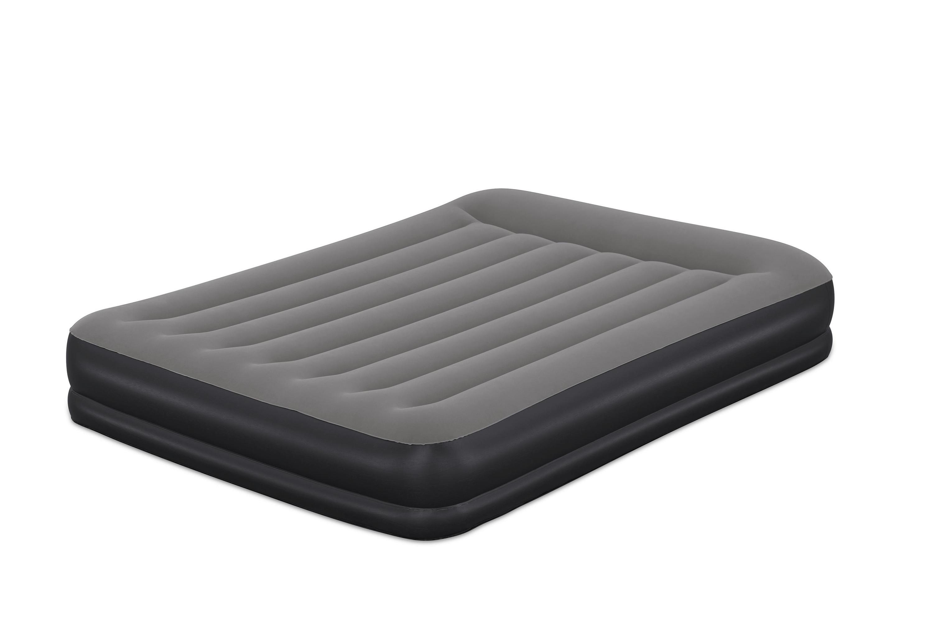 Luftbett Ronny Grau/Dunkelblau - Grau, Kunststoff (203cm) - Bestway
