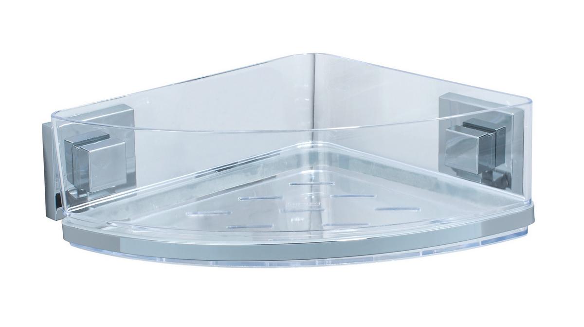Etajeră Quadro - Modern, plastic/metal (28/8,5/19,5cm) - Wenko