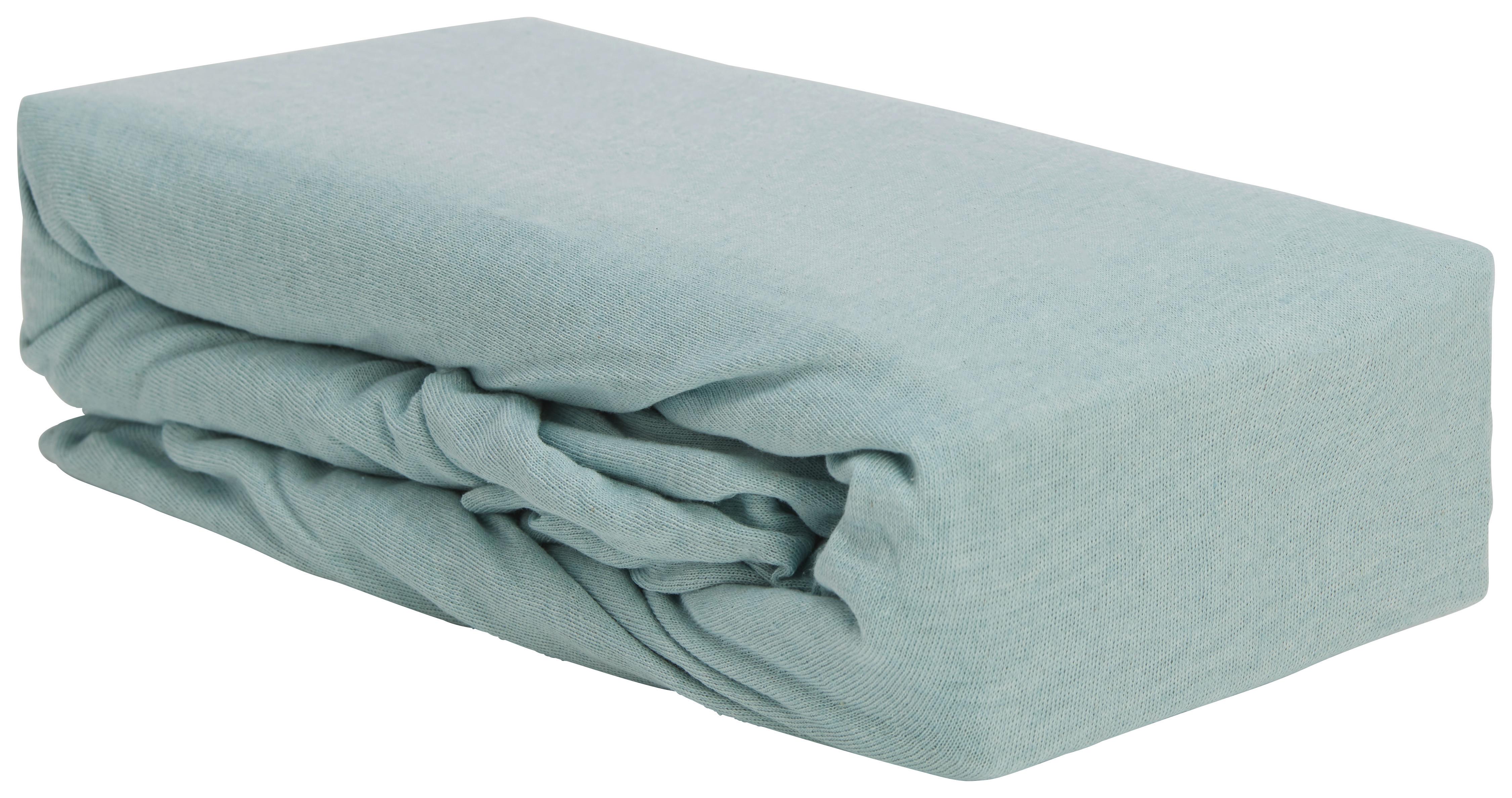 DRA-PÅ-LAKAN LEO -TOP- - vit/jadegrön, textil (100/200cm) - Modern Living