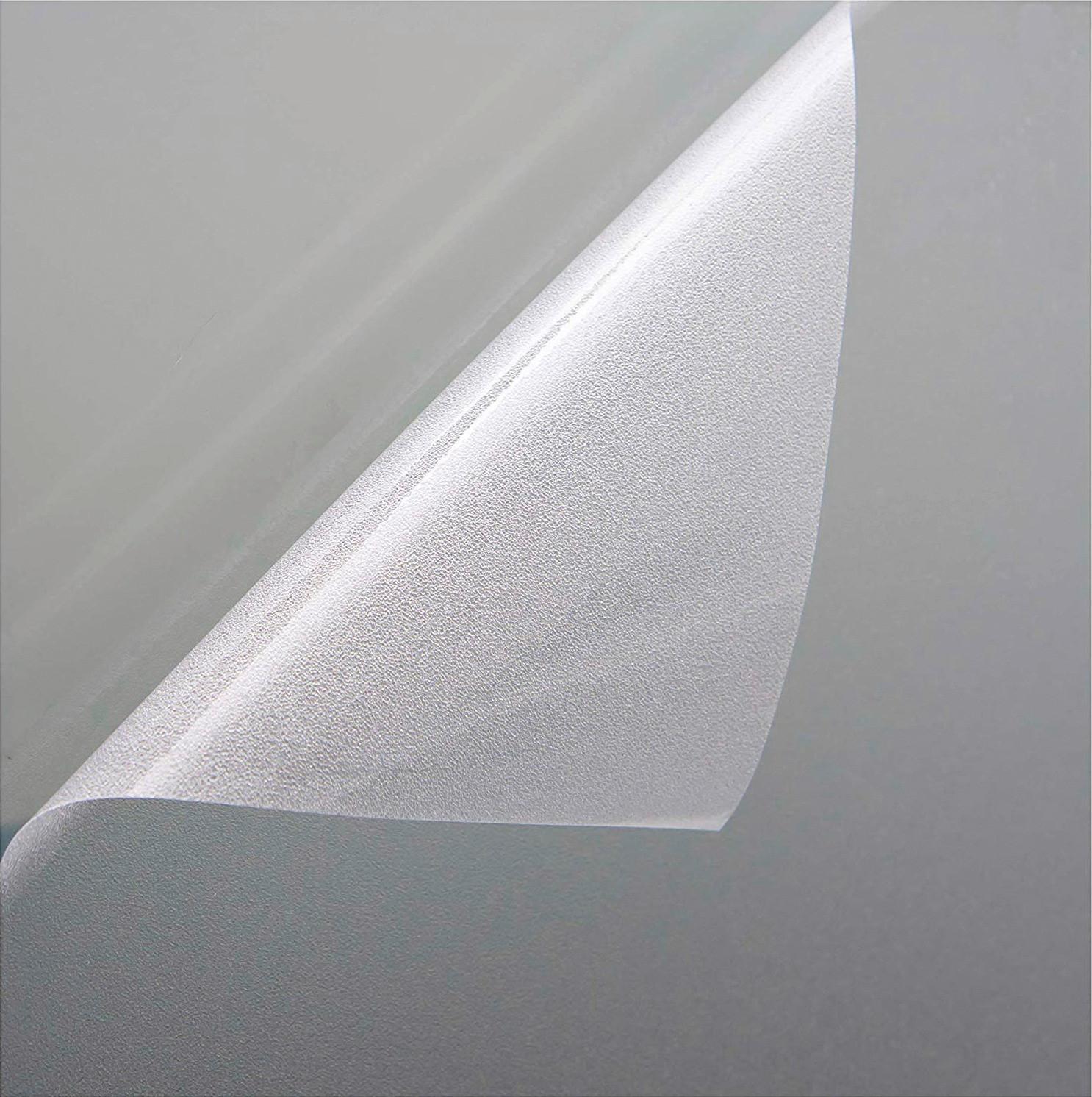 Folie autoadezivă Milchglas - alb, plastic (45/200cm) - Modern Living