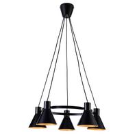 Viseća Svjetiljka More - zlatne boje/crna, Design, metal (65/65cm)