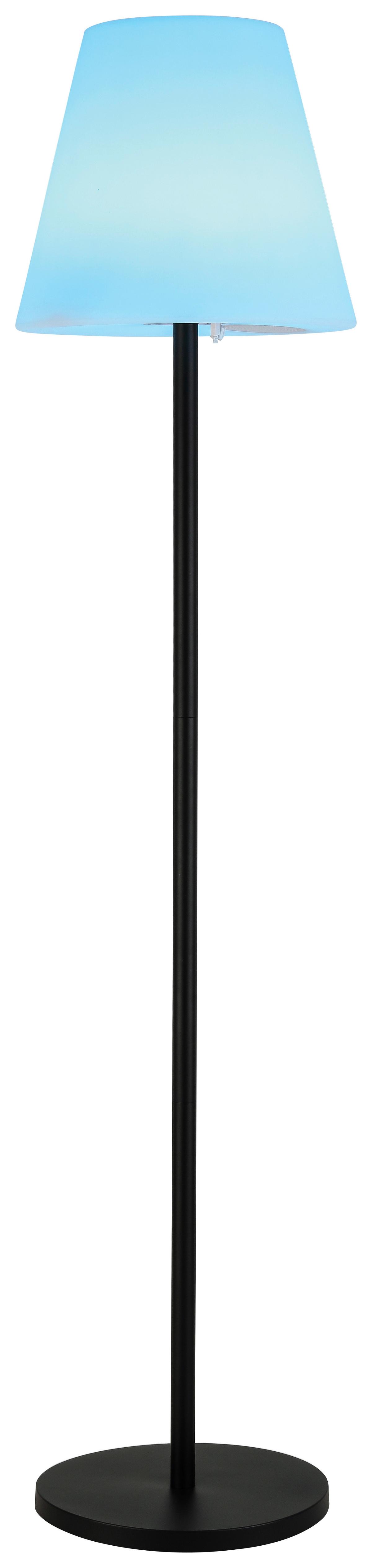 Solarleuchte Laureen in Weiss max. 2,16 Watt - Weiss, Modern, Kunststoff (34/150cm) - Premium Living