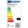 LED-TAKLAMPA CHEYENNE - klar/kromfärg, Basics, metall/glas (40/40/150cm)