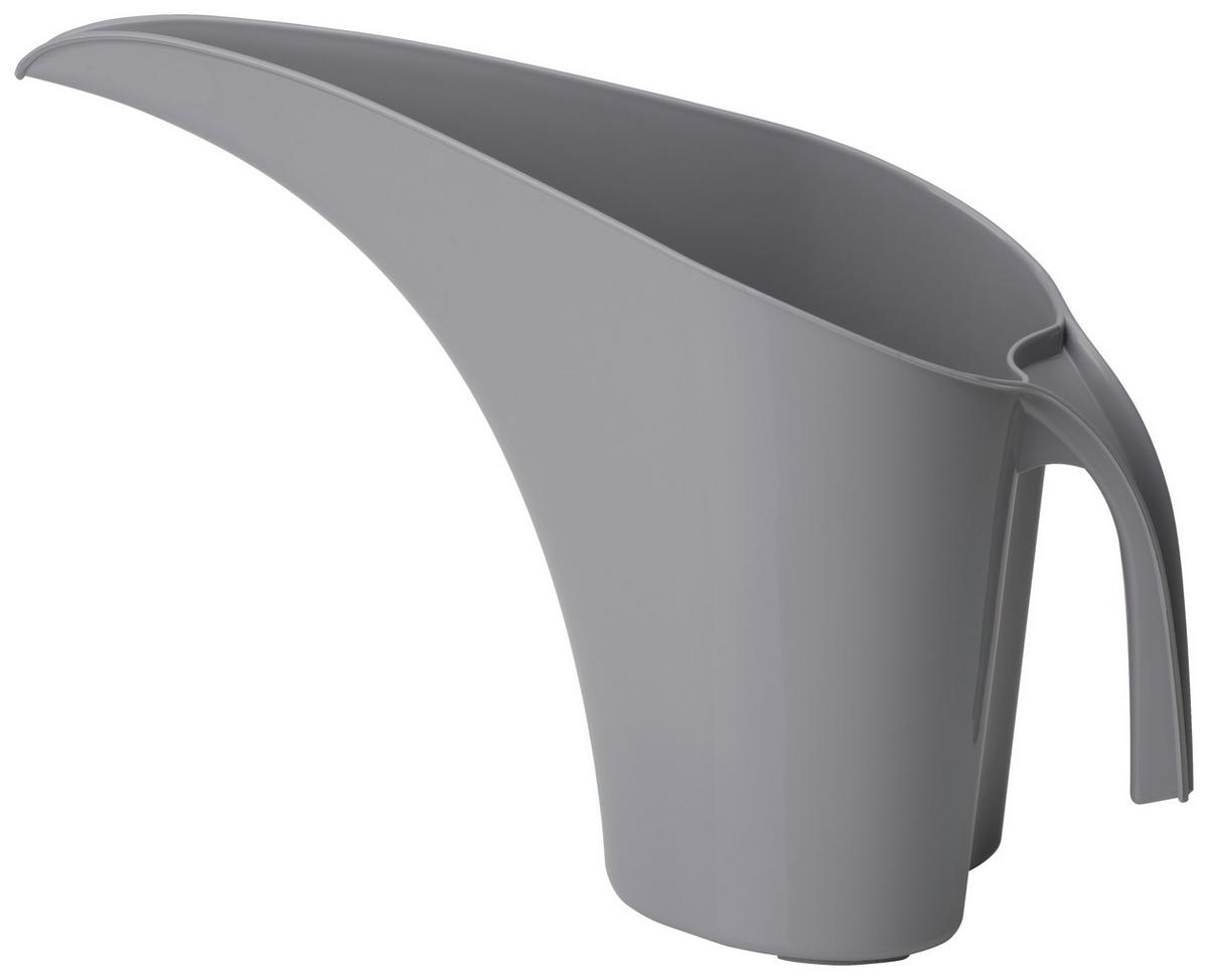 Gießkanne Desegnio in Platinfarben - Platinfarben, Design, Kunststoff (24cm) - Modern Living