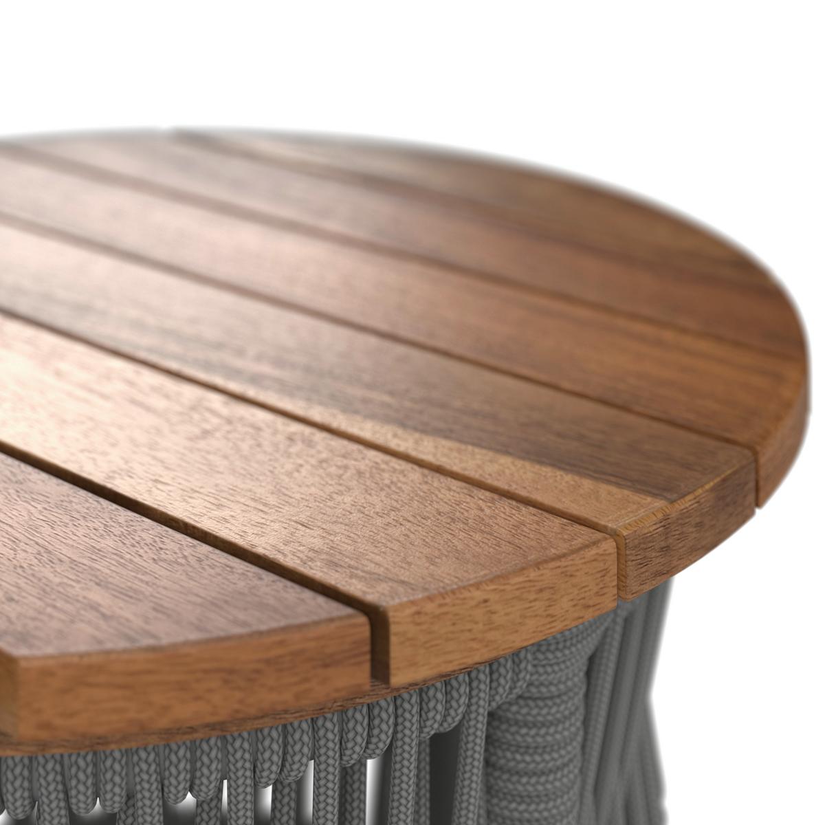 LOUNGEGARNITUR MALENE - Creme/Naturfarben, Modern, Holz/Textil (168/70,5/80cm) - Bessagi Garden