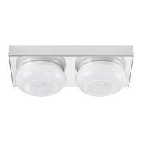 LED-Wandleuchte Pete max. 3,5 Watt - Chromfarben, Romantik / Landhaus, Kunststoff/Metall (27/14/6,5cm) - Modern Living