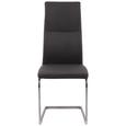 Schwingstuhl Grau/Chromfarben - Chromfarben/Grau, MODERN, Textil/Metall (42,5/103/56,5cm) - Modern Living Schwingstuhl Grau/Chromfarben - Chromfarben/Grau, MODERN, Textil/Metall (42,5/103/56,5cm) - Modern Living