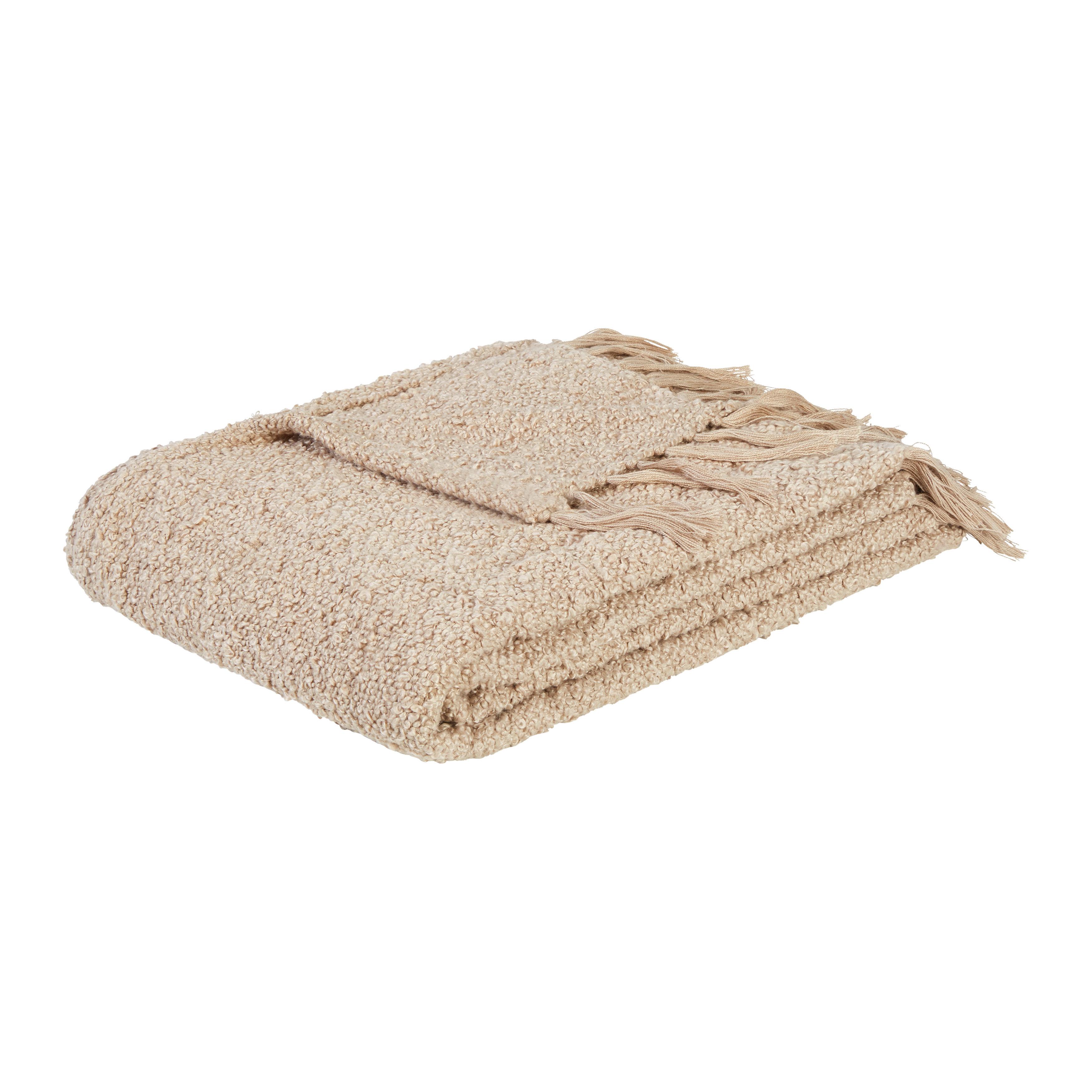 FILT BERKLEY - beige, Klassisk, textil (130/170cm) - Mömax