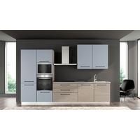 Blok Kuhinja S Aparatima Line 330 - siva/hrast sivi, Konvencionalno, drvo/metal (330/216-240/60cm) - Mömax