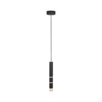 LAMPA WISZĄCA LED 2211-18 PURE-VEGA - czarny, Design, tworzywo sztuczne/metal (12/12/120cm) - Neuhaus PURE