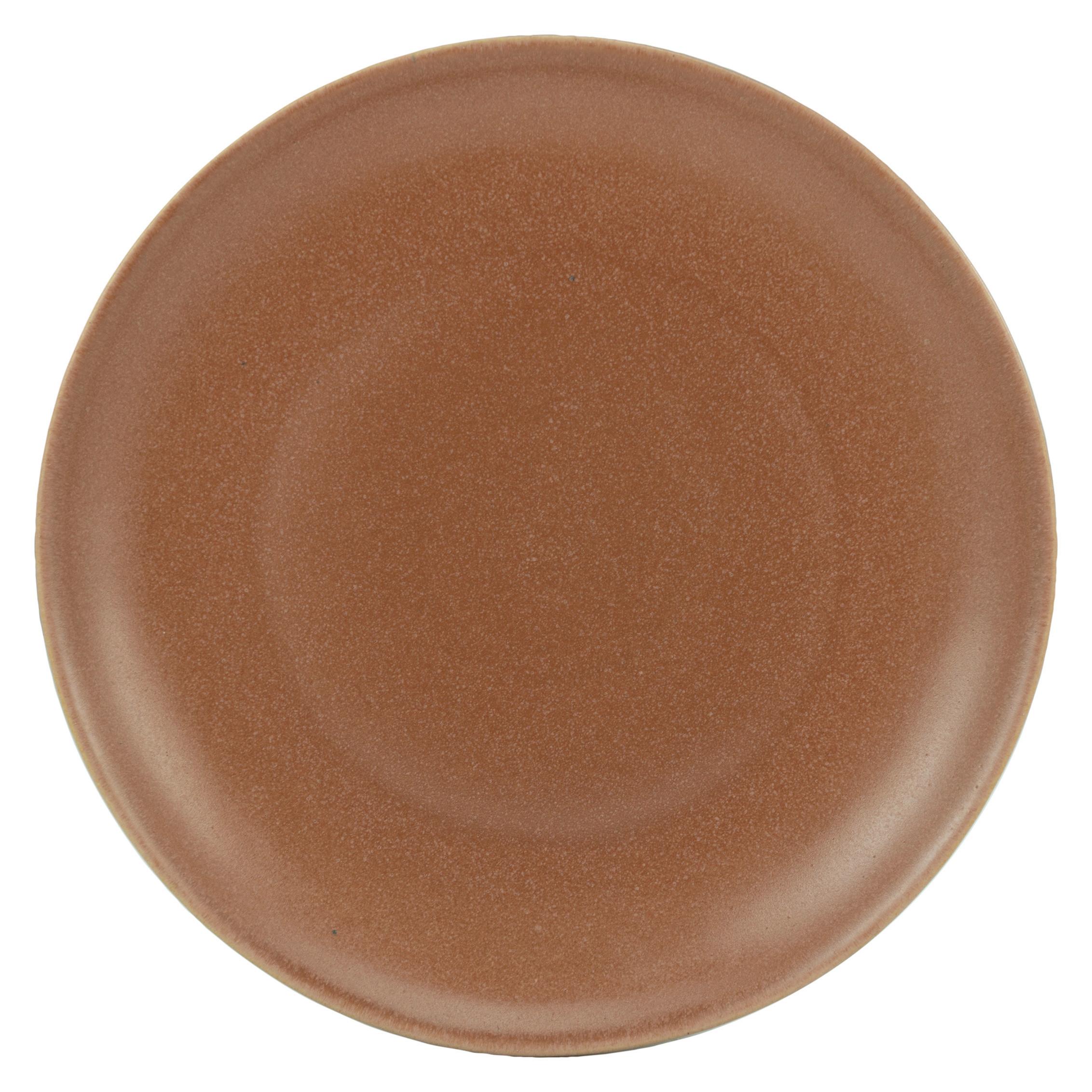 Dessertteller Sahara Ø ca. 21cm - Terracotta, LIFESTYLE, Keramik (21/21/2,5cm) - Zandiara
