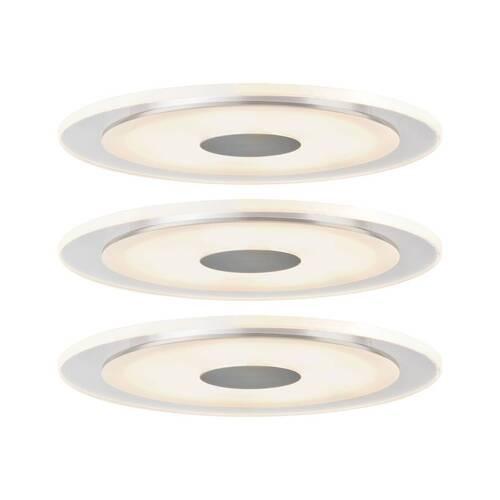 LED-Deckenleuchte EBL Whirl max. 6 Watt, 3-teilig - Basics, Metall (15cm) - Paulmann
