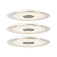 LED-Deckenleuchte EBL Whirl max. 6 Watt, 3-teilig - Basics, Metall (15cm) - Paulmann