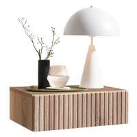 SZAFKA NOCNA TABONI - dąb artisan, Konventionell, materiał drewnopochodny (42/14/30cm) - Boxxx