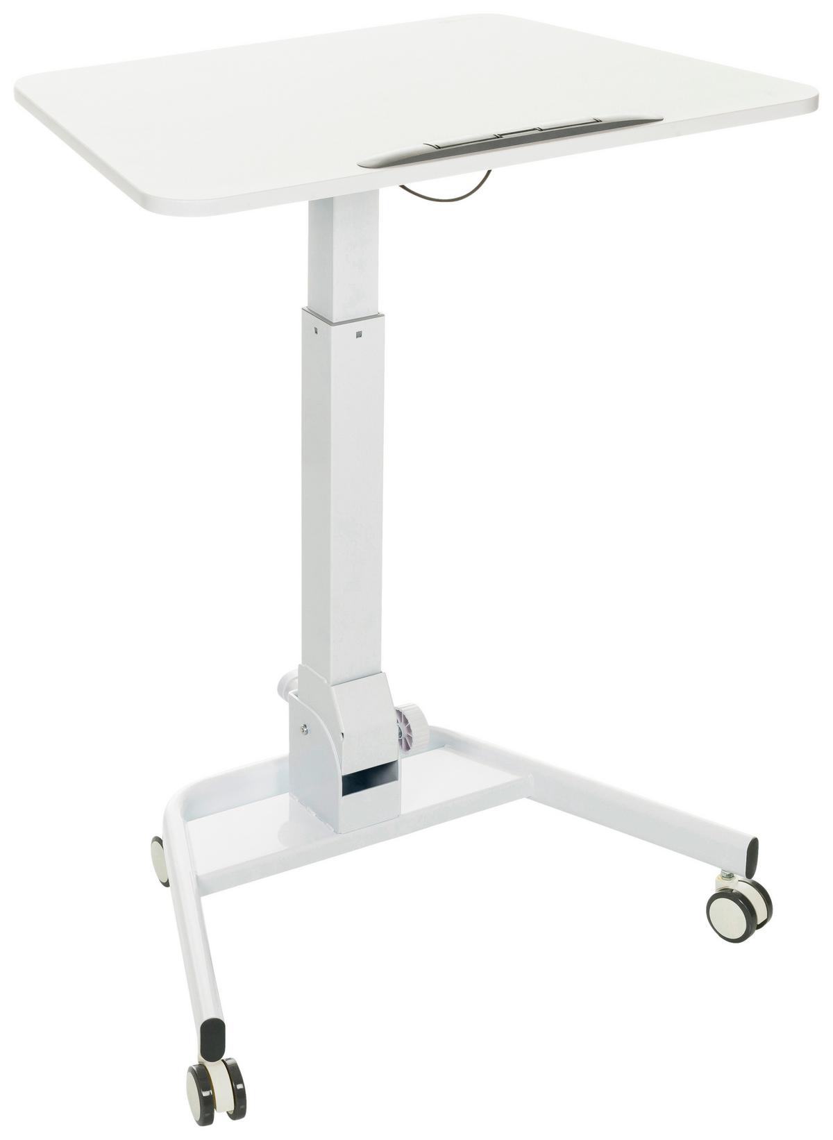 Dvižna Miza Stand Vm-su Ii, Bela - bela, Basics, kovina/umetna masa (73/50/77cm) - MID.YOU