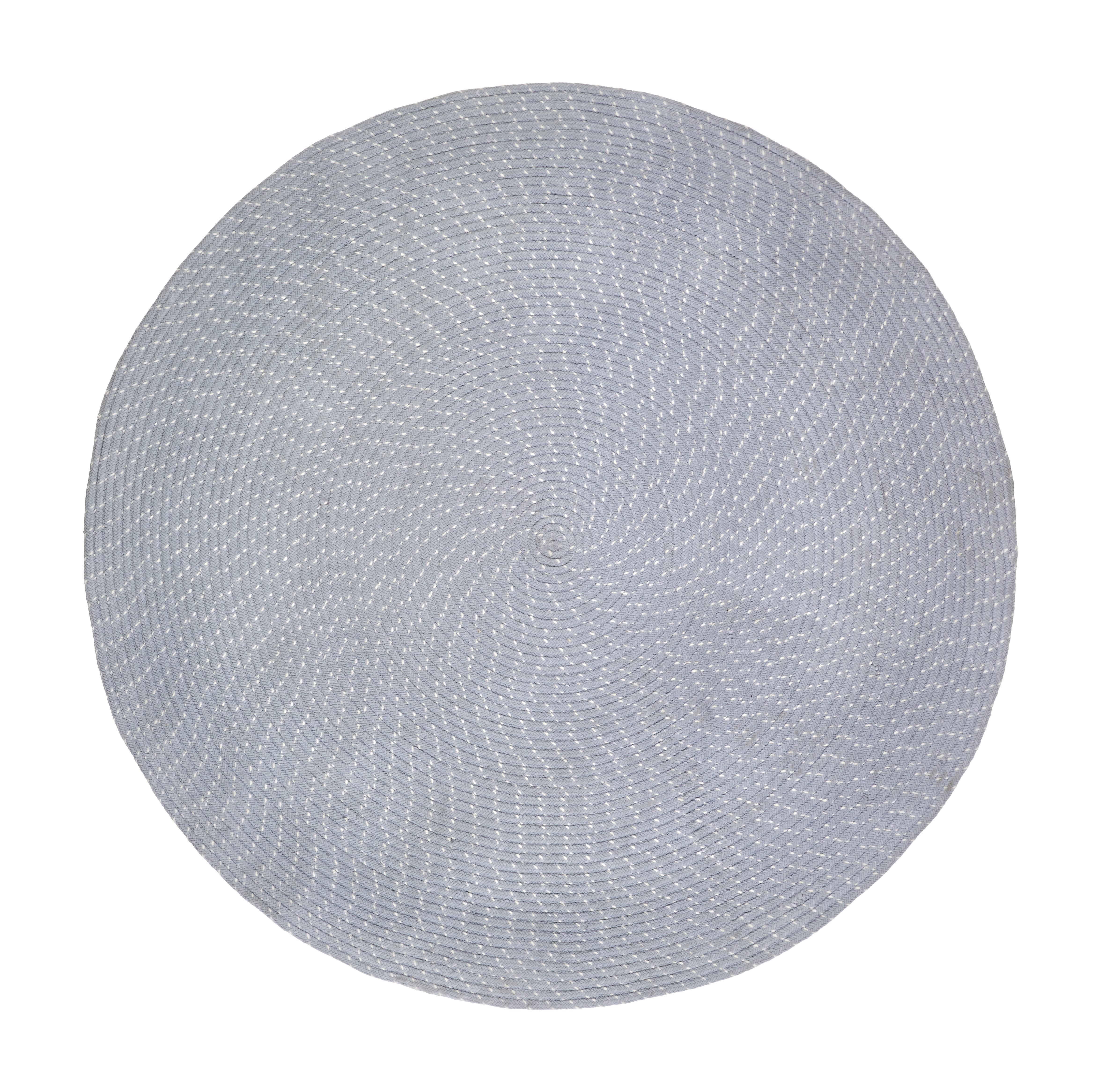 Handwebteppich Manila Hellgrau - Hellgrau, Natur, Textil (160cm) - Mömax modern living