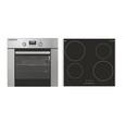 Einbaubackofen Digi Set 8 4295 I - Edelstahlfarben, MODERN, Glas/Metall (59,5/91/57,5cm)