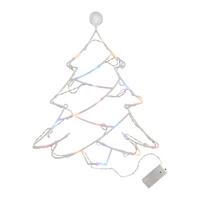 Led Karácsonyi Figura Christmas - fehér, Konventionell, műanyag