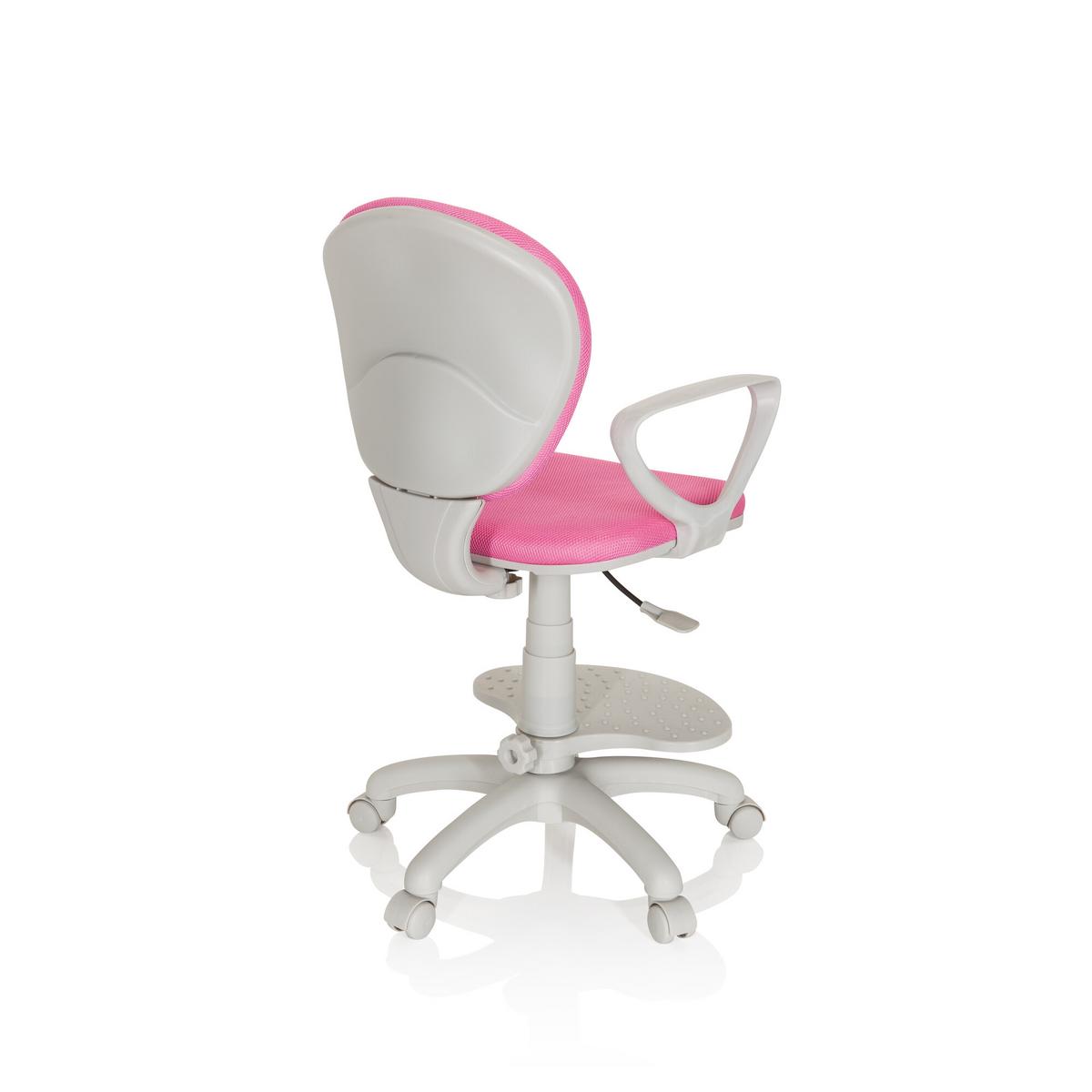 Otroški Vrtljivi Stol Colour, Roza, Siva - pink/siva, Basics, umetna masa (53/83-95/51cm) - MID.YOU