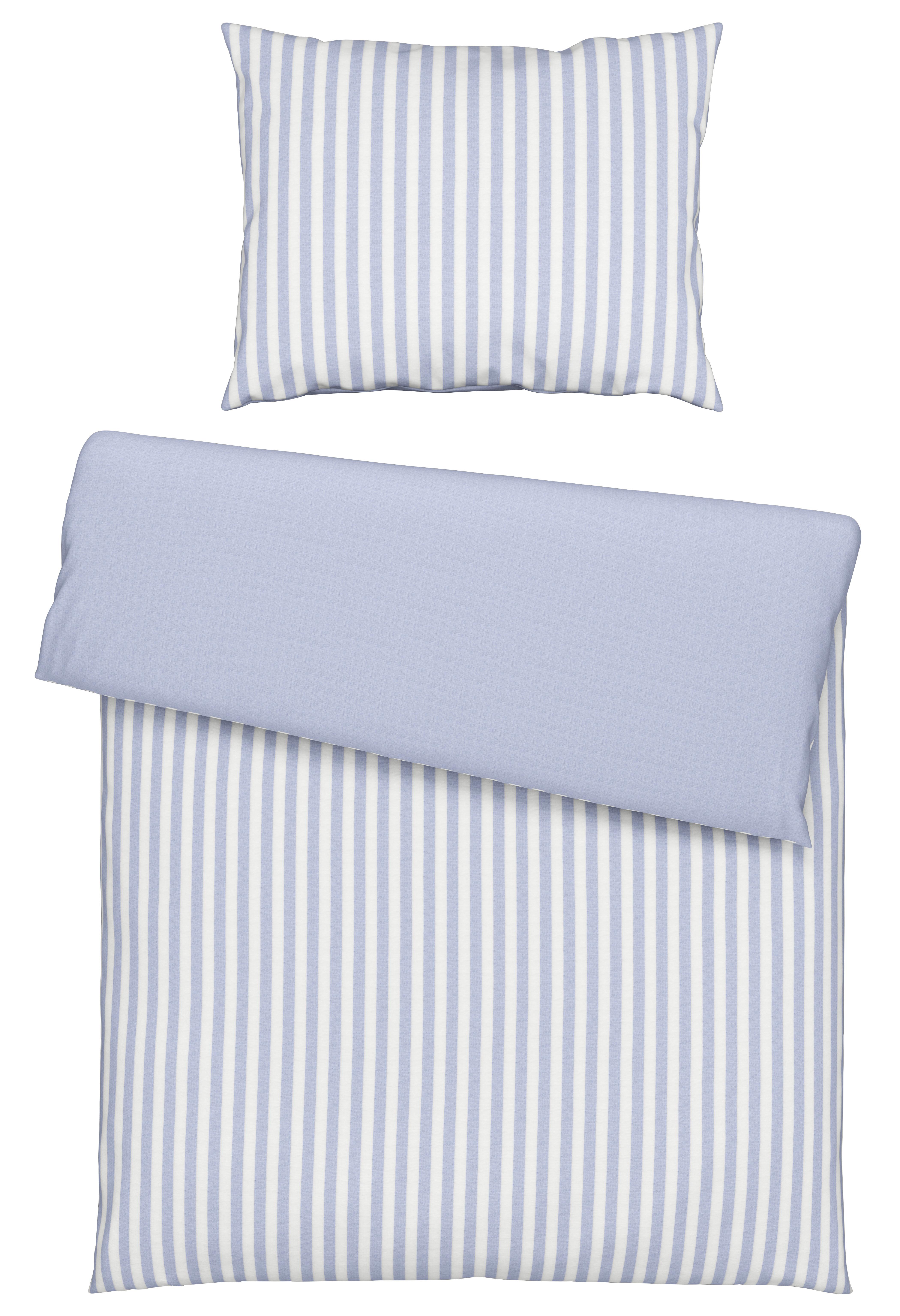 Lenjerie de pat Hampton Wende - albastru, textil (140/200cm) - Premium Living