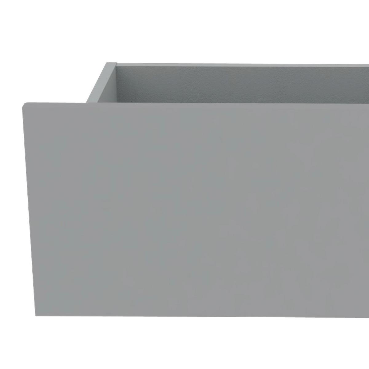 Ladica Unit - Elements - svijetlo siva, Moderno, drvni materijal (90,9/21,9/36,6cm) - Based