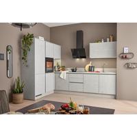 Eckküche PN100 ohne Geräte ca. 191,2x306,6cm Beton/Sand - Sandfarben/Kaschmir, Holzwerkstoff (191,2/306,6cm) - Pino