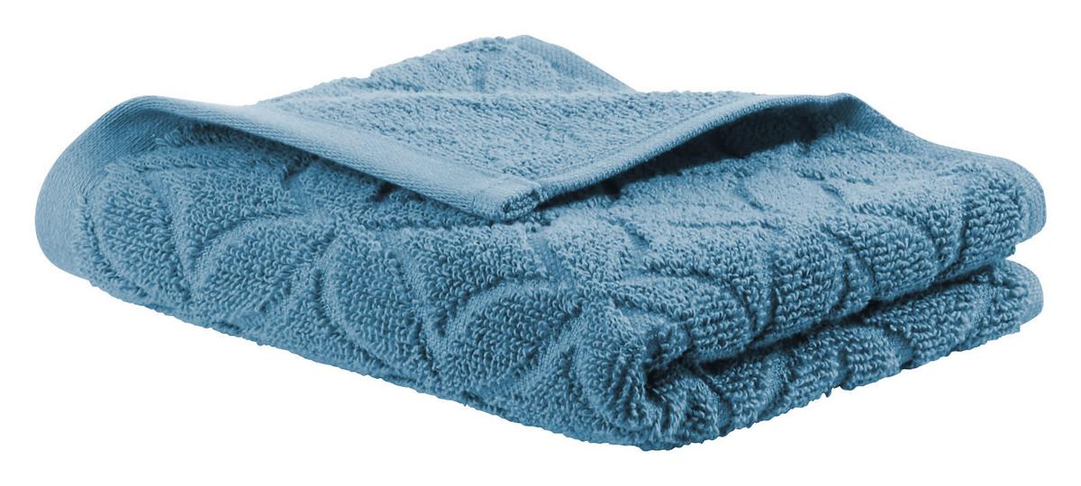 Gästetuch Naime in Petrolfarben ca. 30x50cm - Petrol, Lifestyle, Textil (30/50cm) - Modern Living