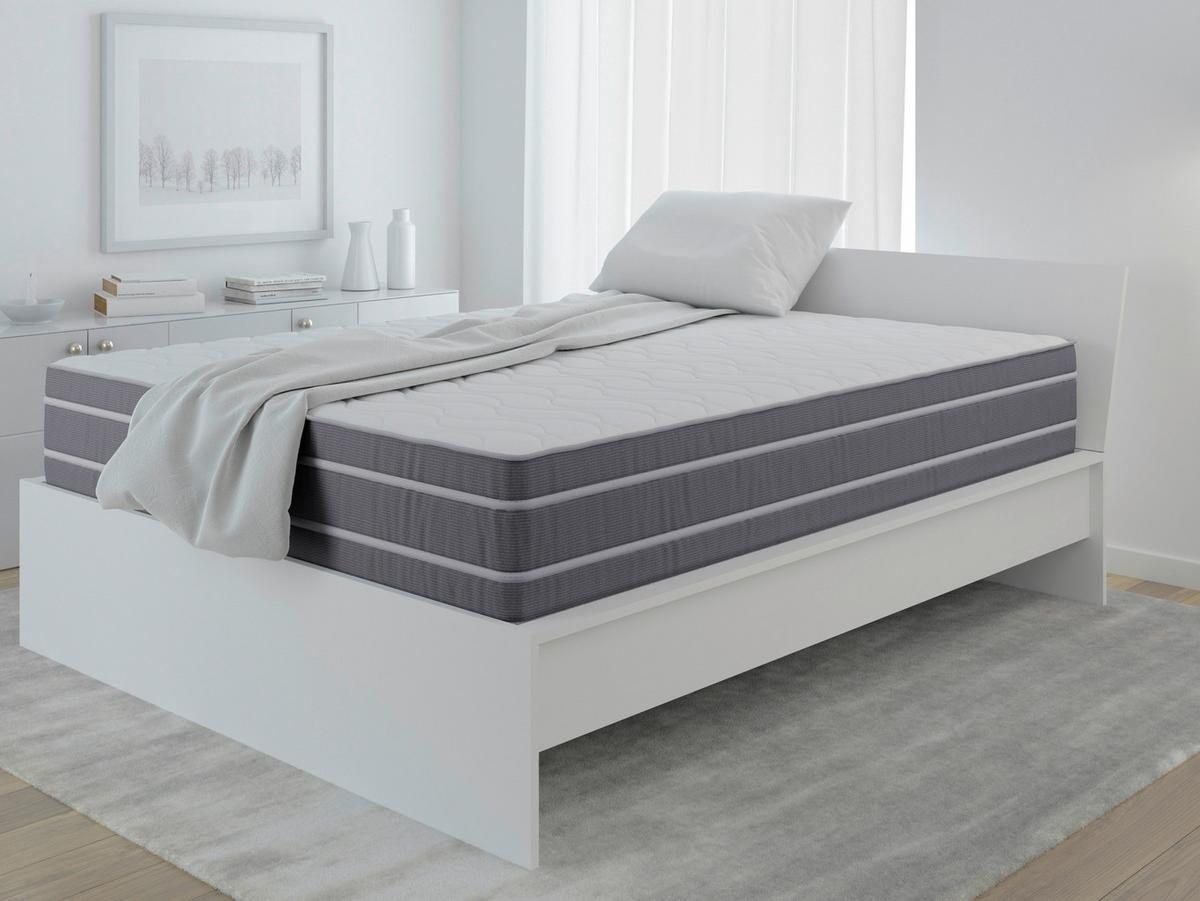 Madrac S Džep. Opruž. Jezgrom Premium Royal Dream - bijela/antracit, Basics, tekstil (90/200cm) - Premium Living