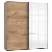 Ormar S Kliznim Vratima Level 36c - bijela/boje hrasta, Moderno, drvni materijal (200/216/65cm) - Modern Living