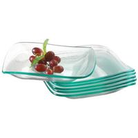 Schüssel La Musica aus Glas, 6-teilig - Transparent, Basics, Glas (20cm) - Mäser