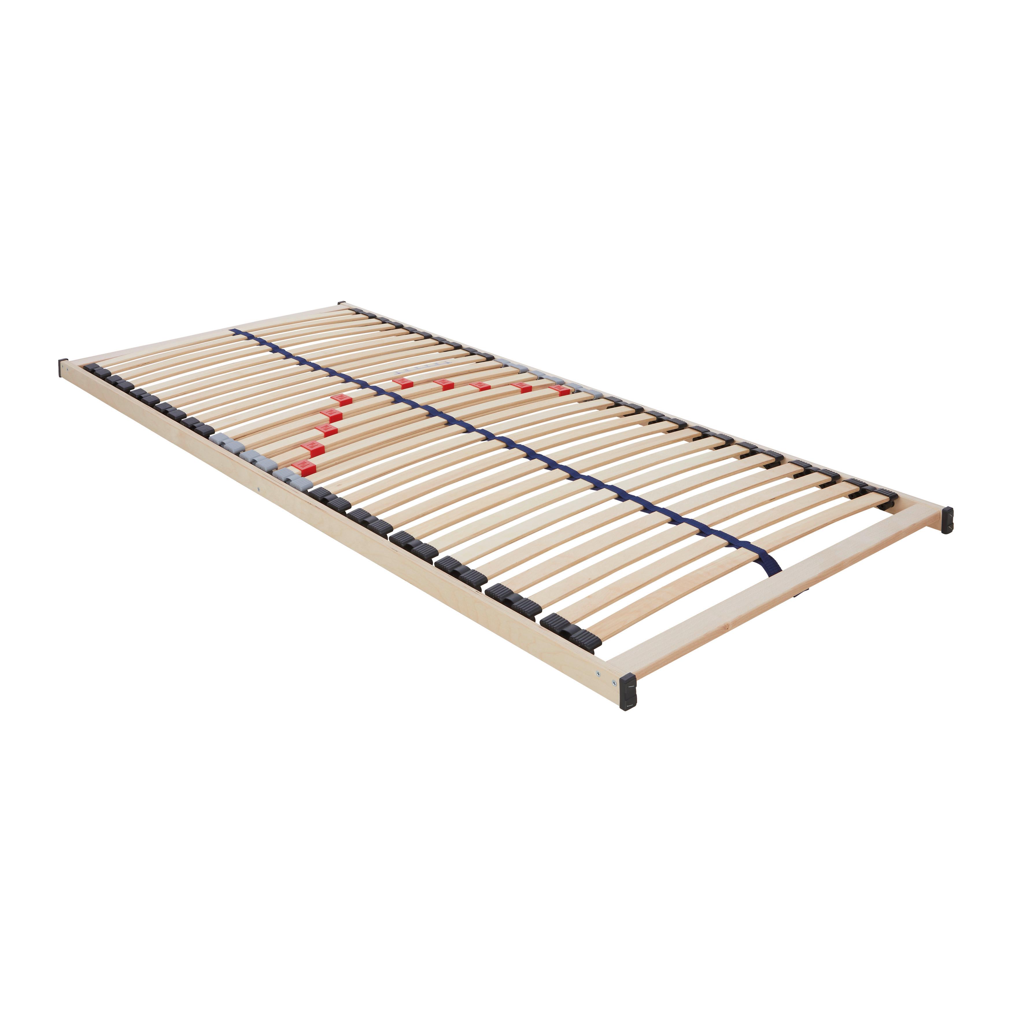 RIBBOTTEN RUBIN NV - björkfärgad, trä (90/200cm) - Based