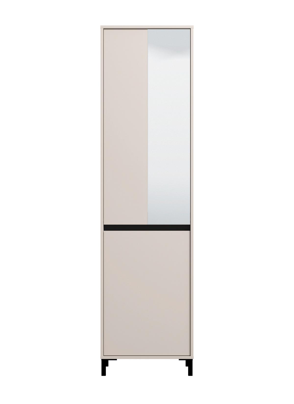Garderobenschrank Arran Kaschmir - Kaschmir, Modern, Holzwerkstoff (55/206/40cm) - Mömax