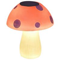 Lampă solară FLIEG - alb/roșu, Modern, plastic (17/17/20cm) - Modern Living