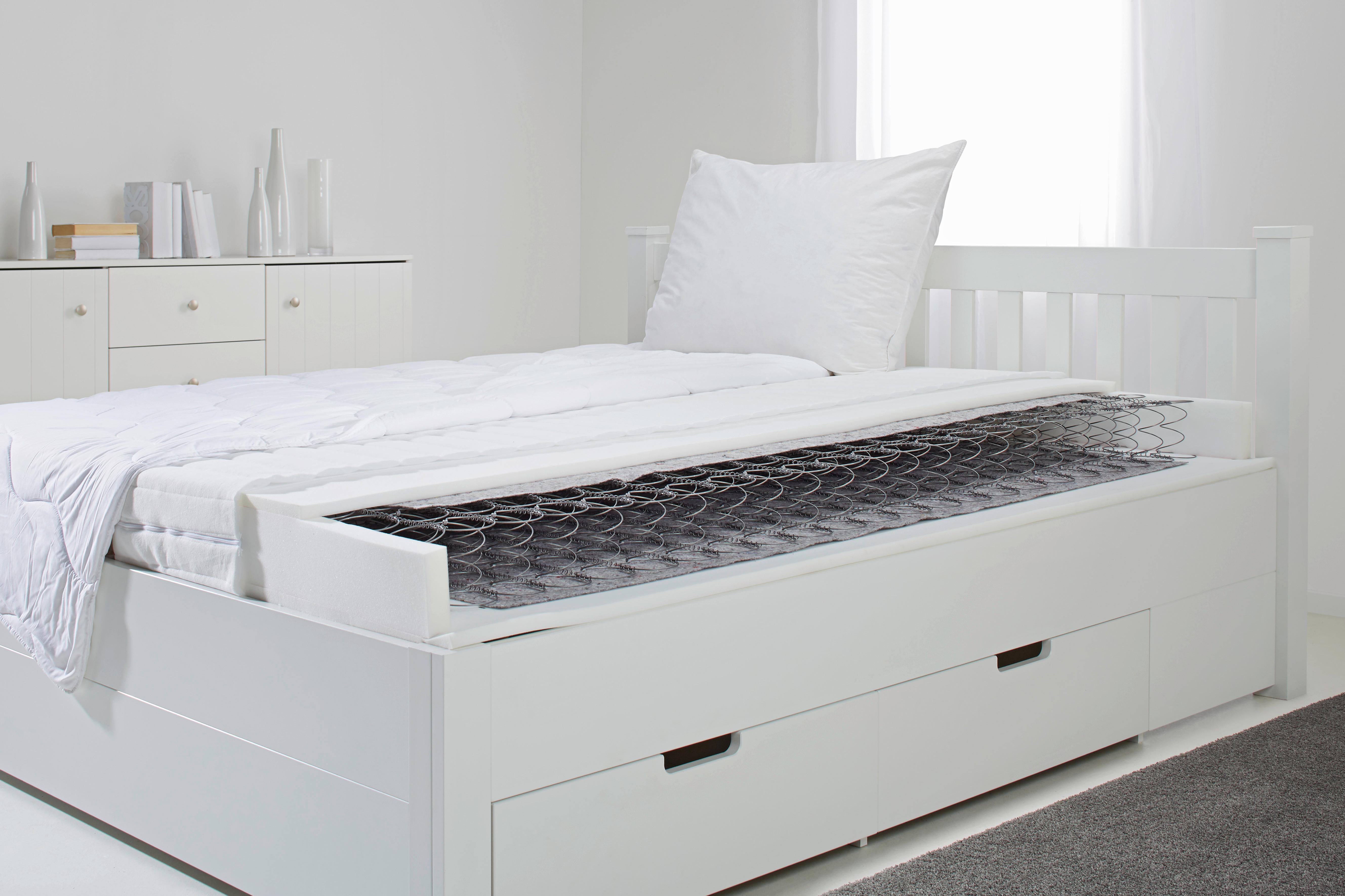 Vzmetnica Flex, 90x200 Cm - bela, tekstil (90/200cm) - Top ponudba