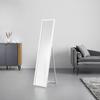GOLVSPEGEL RIO WEIß -SB- - vit, Modern, trämaterial/glas (36/156/44cm) - Mömax
