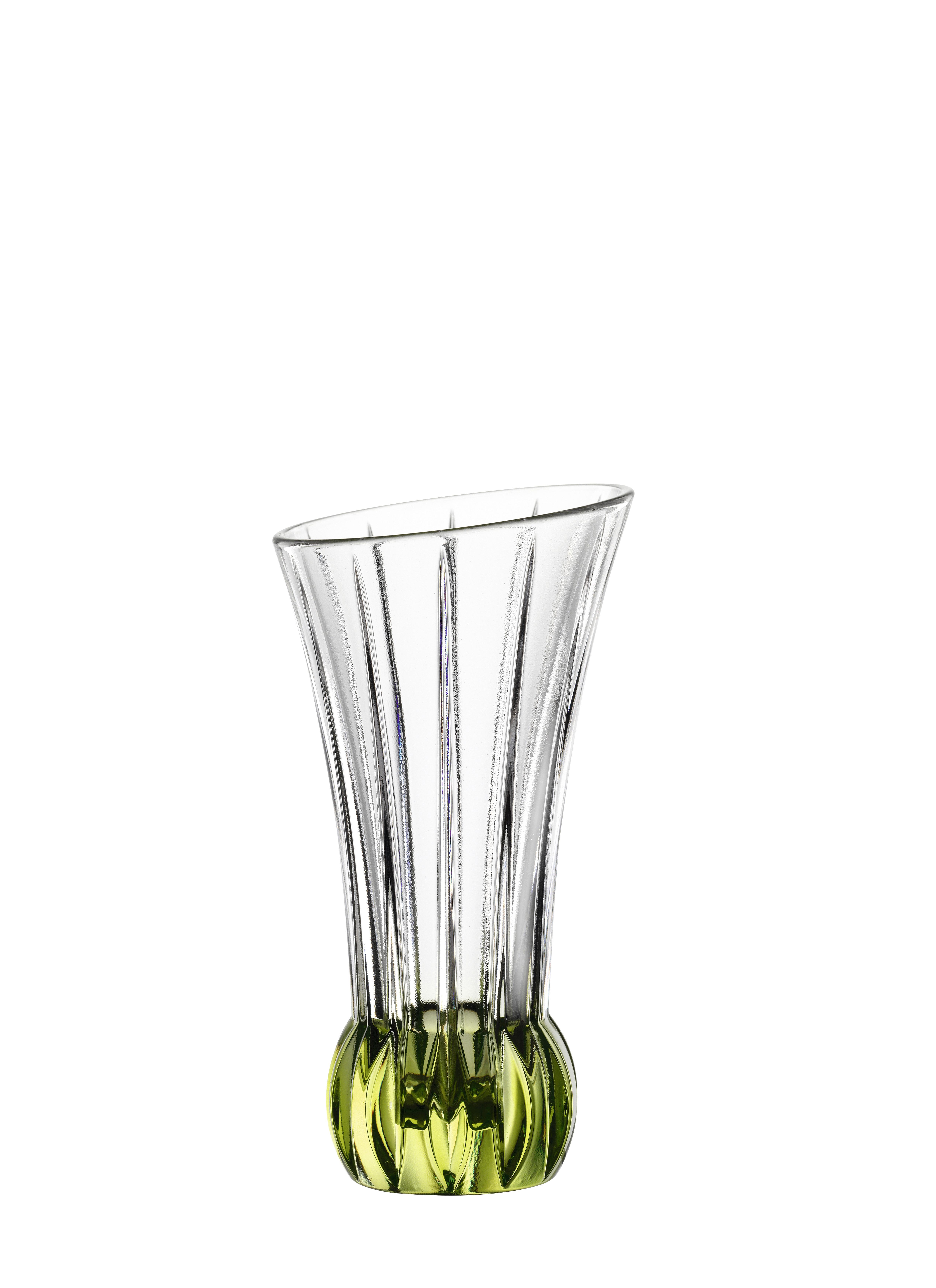 Vase Spring aus Kristallglas, 2-teilig - Klar, MODERN, Glas (7,2/7,2/13,6cm) - Nachtmann