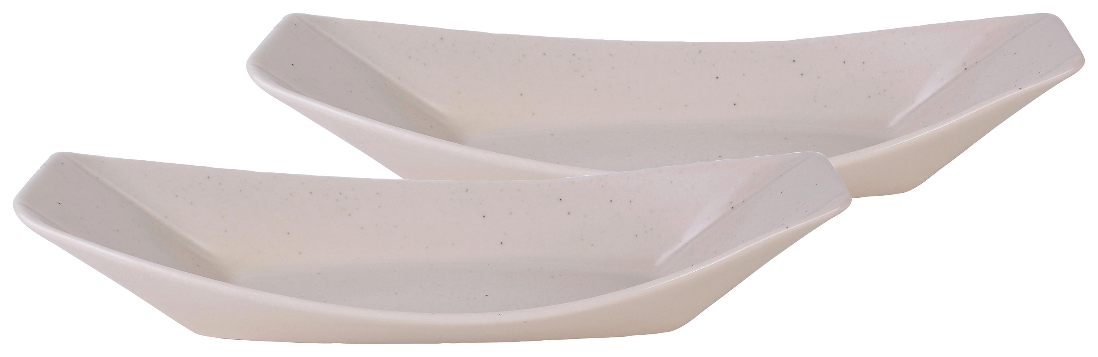 Set Posod Street Boat, 2-Delni - krem barve, Basics, keramika (31/12cm) - Creatable