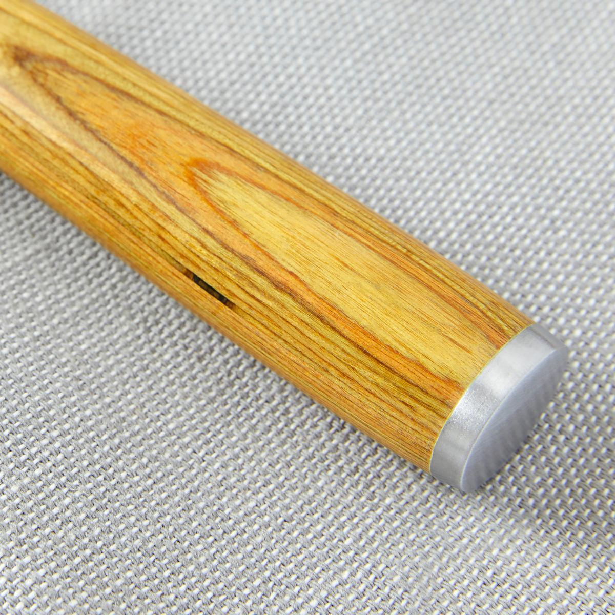 Set Nožev Aleyna, 2-Delni - srebrne barve/rjava, Moderno, kovina - Echtwerk