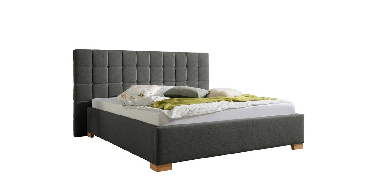 Polsterbett 160x200 Anthrazit » Online bestellen!