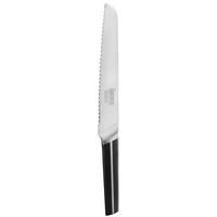 Brotmesser Profi Line ca. 33,3cm - Edelstahlfarben/Schwarz, Konventionell, Kunststoff/Metall (33,3cm) - Gourmesto