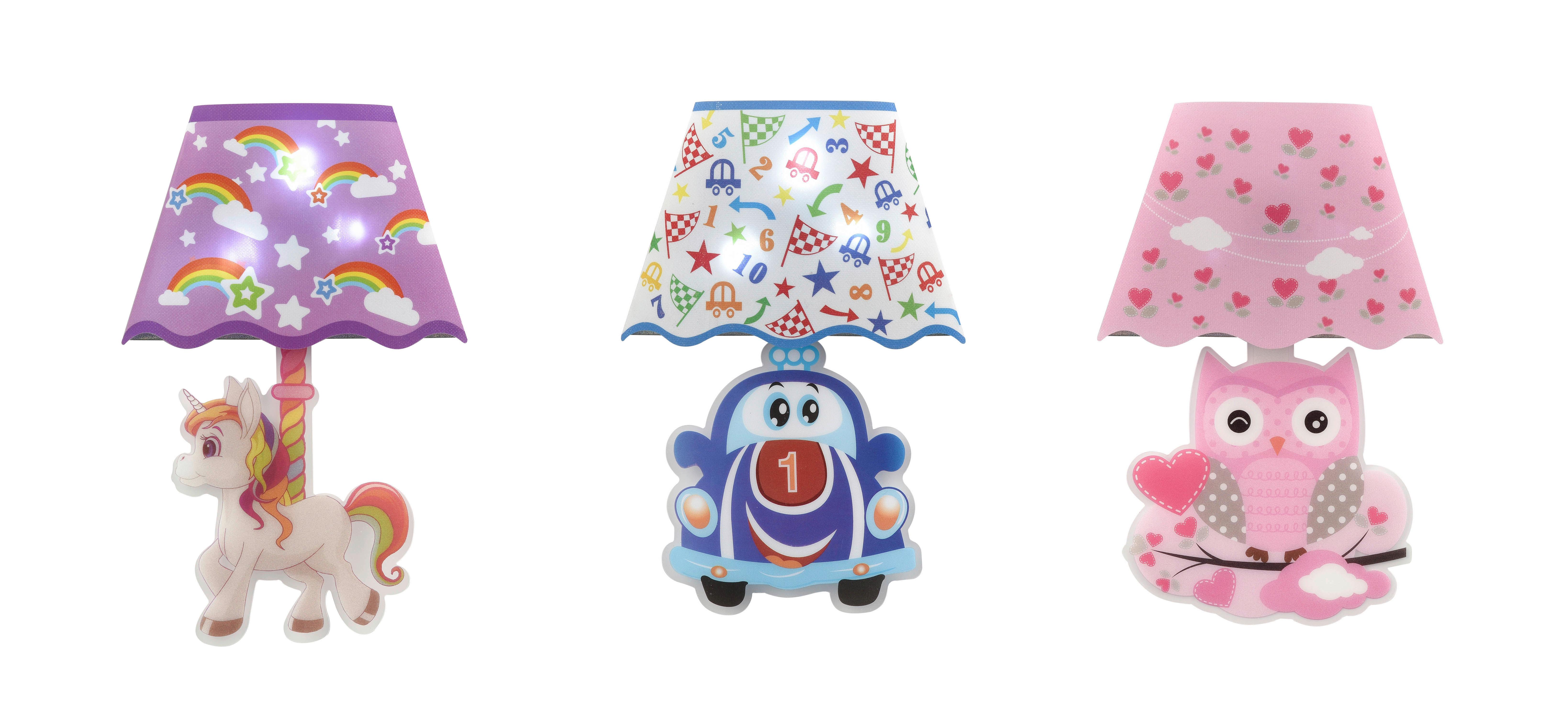 LED-Dekoleuchte Kimis in diversen Farben - Blau/Pink, Modern, Kunststoff (15/23cm) - Modern Living