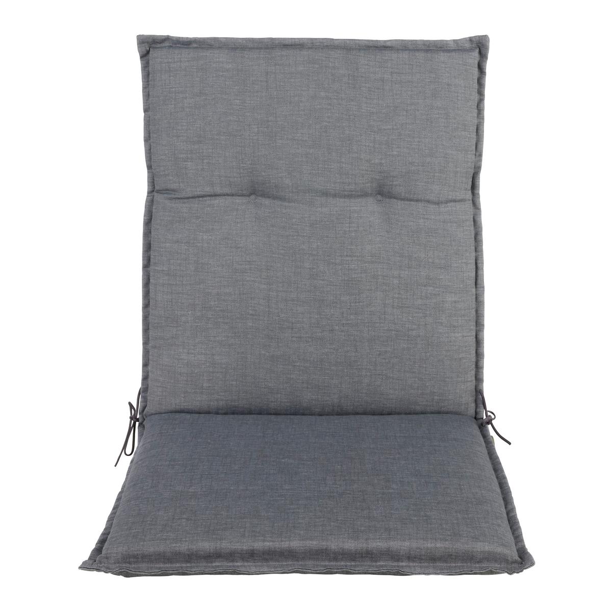 Székpárna Genf 1 - szürke, Basics, textil (100/48/5cm) - Mömax