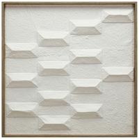Slika Sa Ramom 80x80cm Bondy - bela, Moderno, papir/pločasti materijal (80/3/80cm) - Mömax