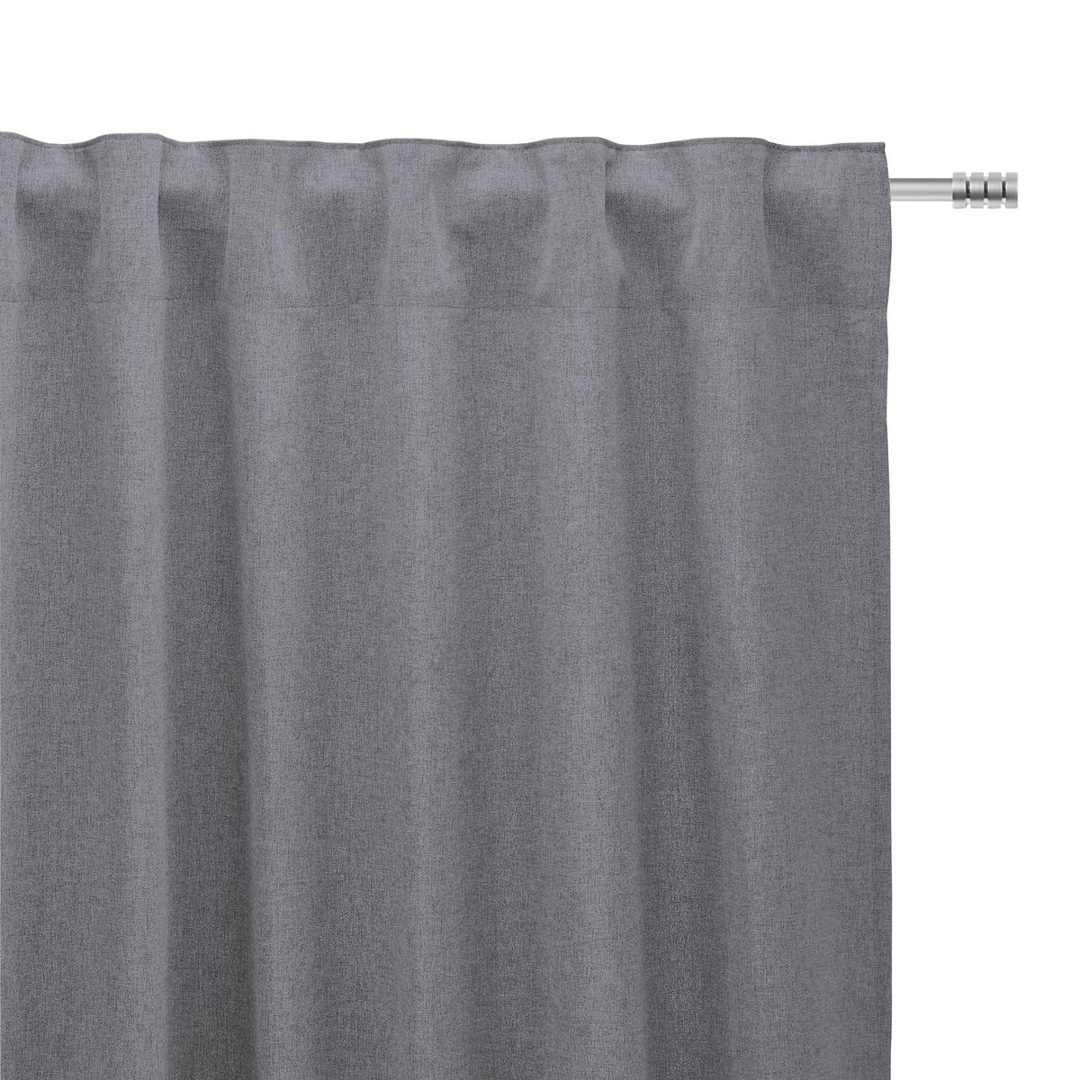 Készfüggöny Ulrich 135/300cm - szürke, Modern, textil (135/300cm) - Modern Living