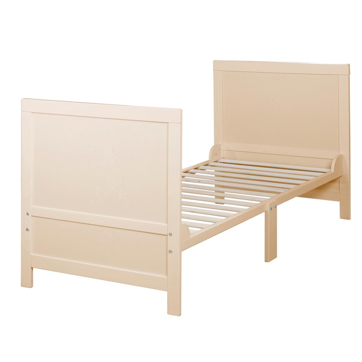 Rácsos Kiságy, Átalakítható Easy Sleep - világosbarna, Basics, faalapú anyag (78/78/142cm) - Roba