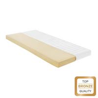 Matratze Living Soft H2 ca. 100x200cm - Weiß, Textil (100/200cm) - Based